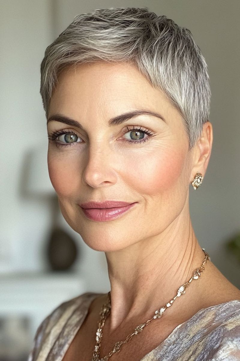 Sophisticated Pixie Cut