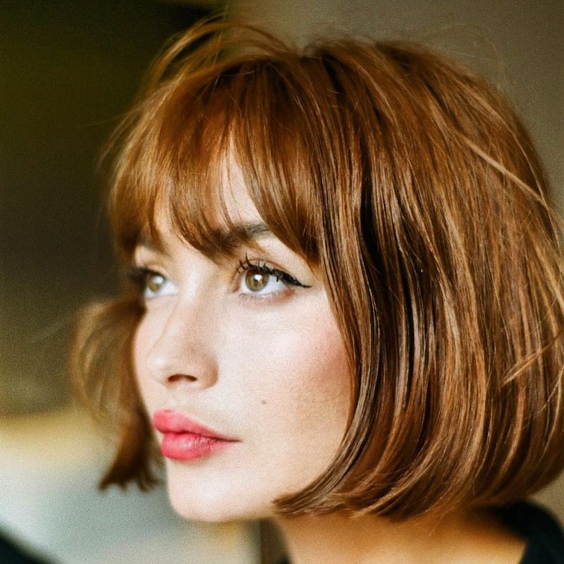 French Girl Bob