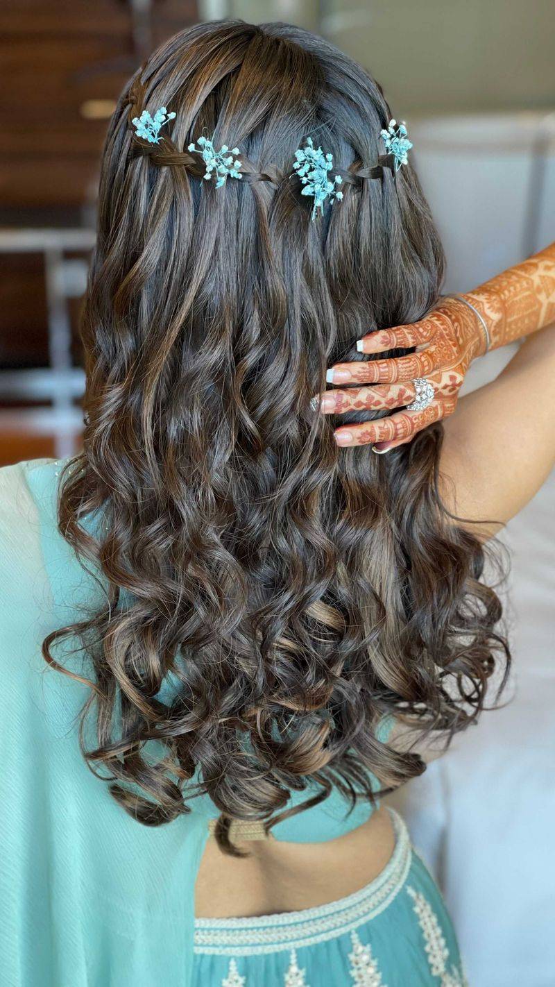 Waterfall Braid Crown