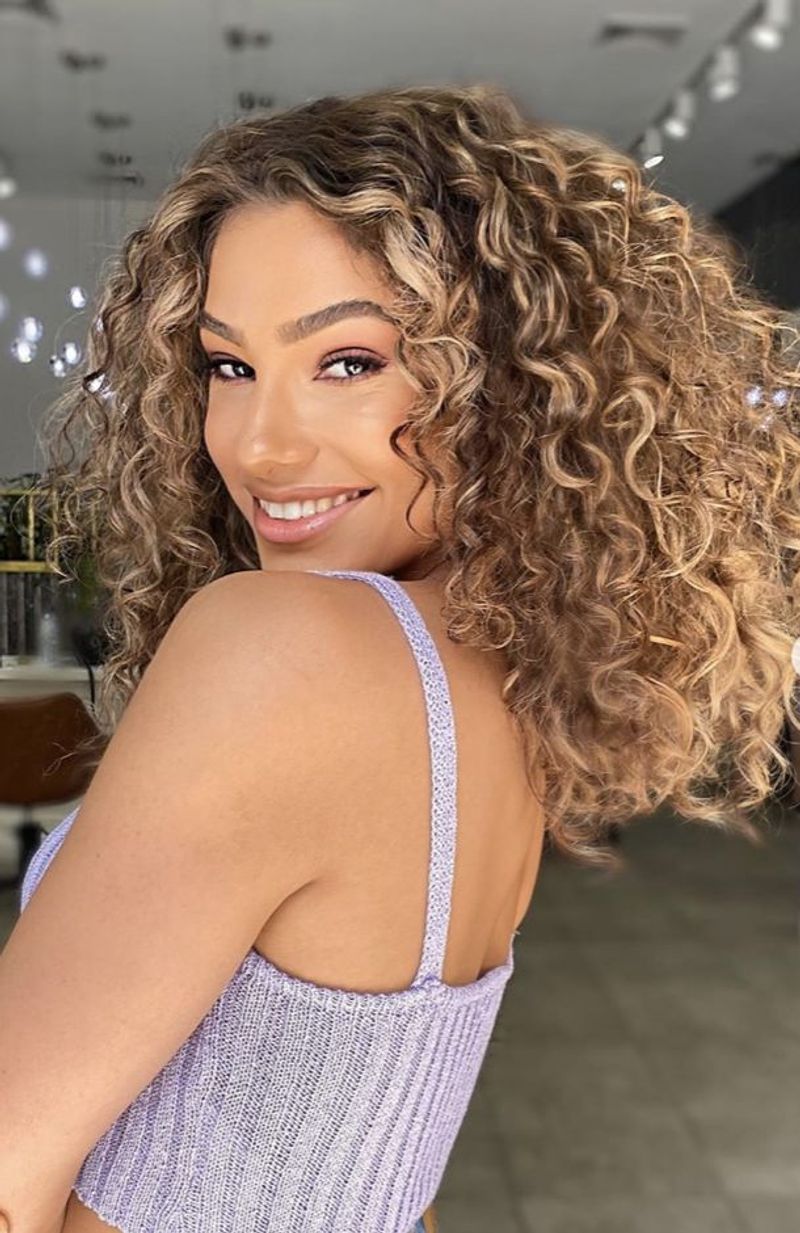 Layered Curly Cut
