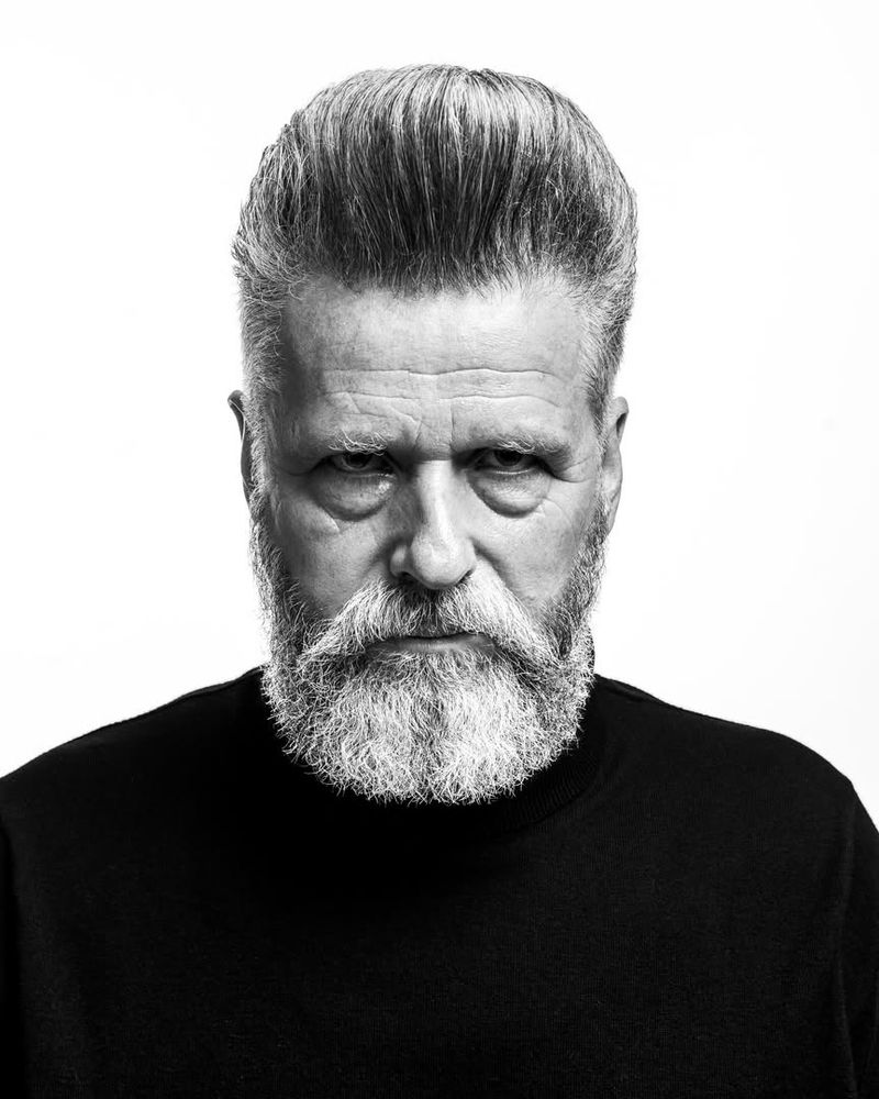 Modern Textured Pompadour