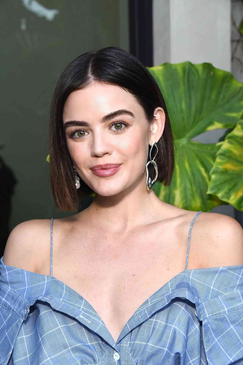 Sleek Center-Parted Bob