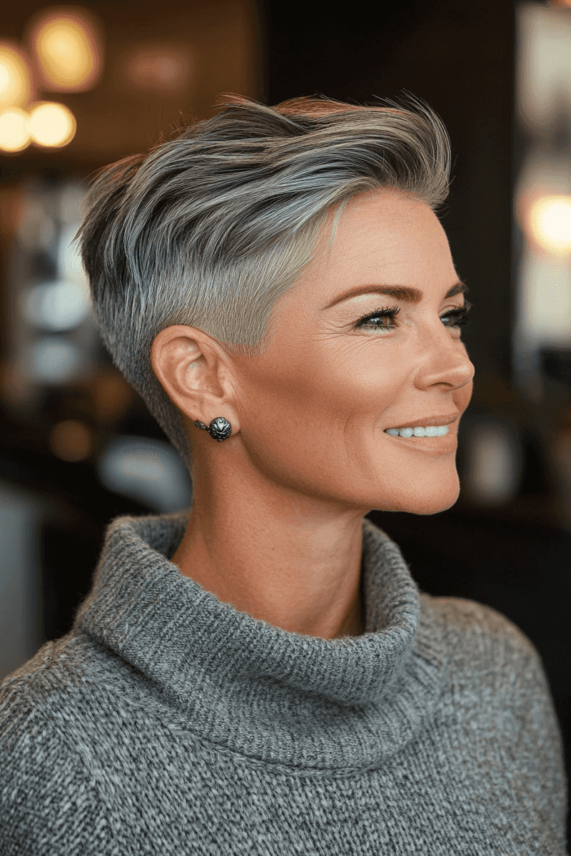 Undercut Pixie for Bold Statement