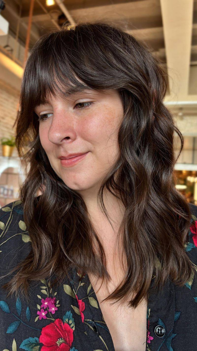 Feathered Shag with Wispy Bangs