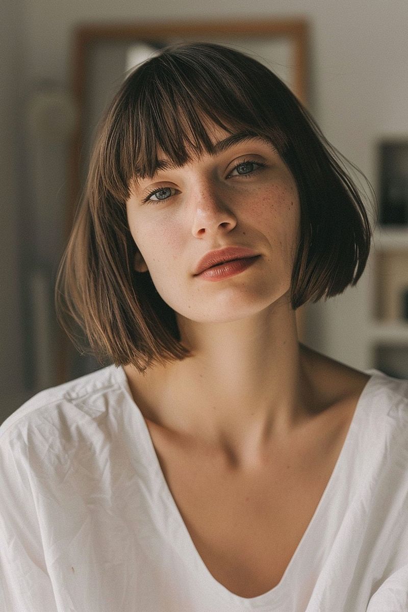 French Girl Bob