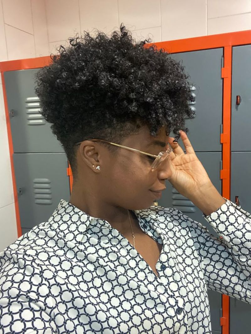 Tapered Afro Mushroom