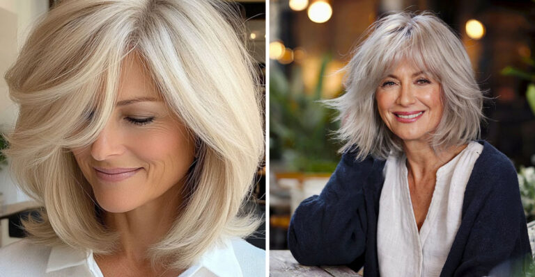 Confidently Stylish: 15 Medium Cuts That Flatter Women 50+