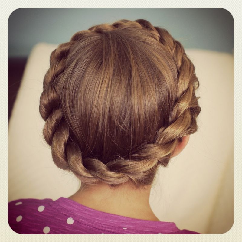 Twisted Rope Braid Crown