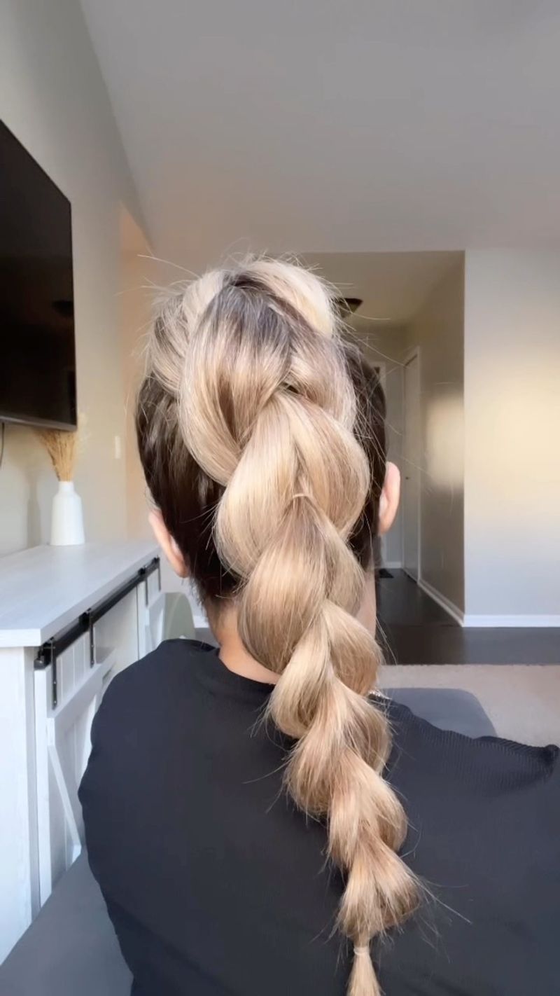 Pull-Through Braid Ponytail