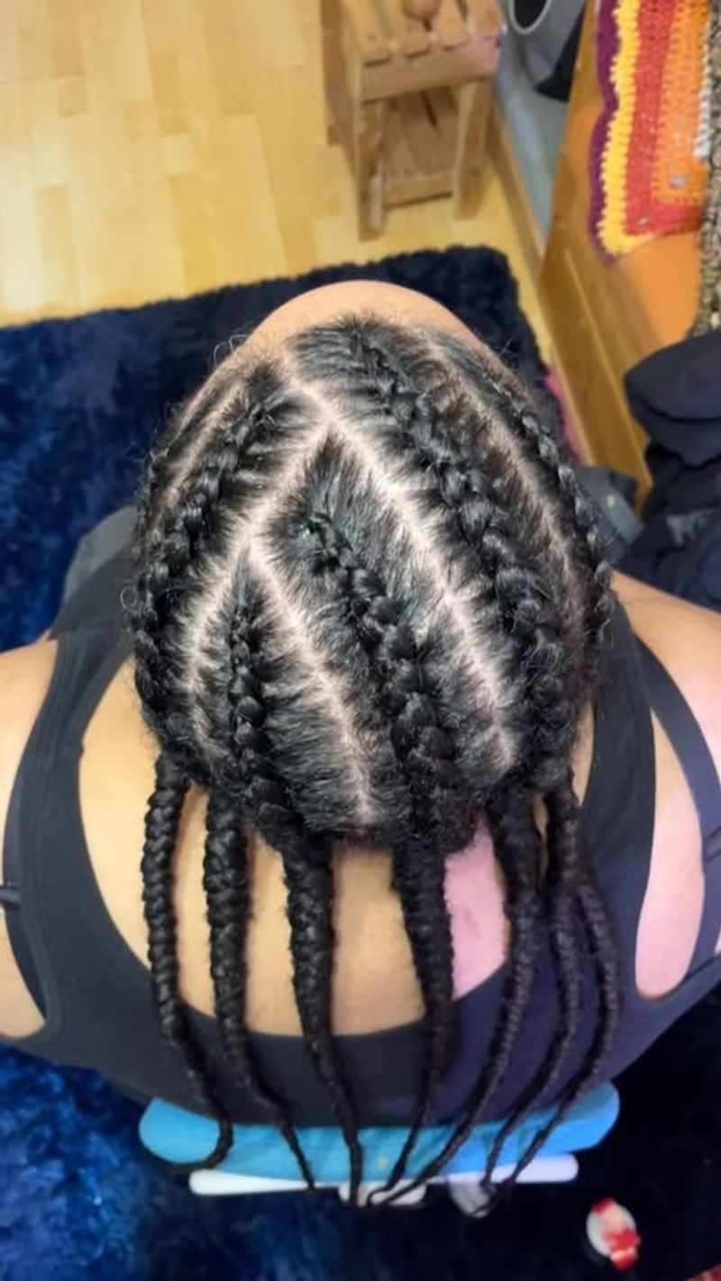 Cornrows and Mathematics