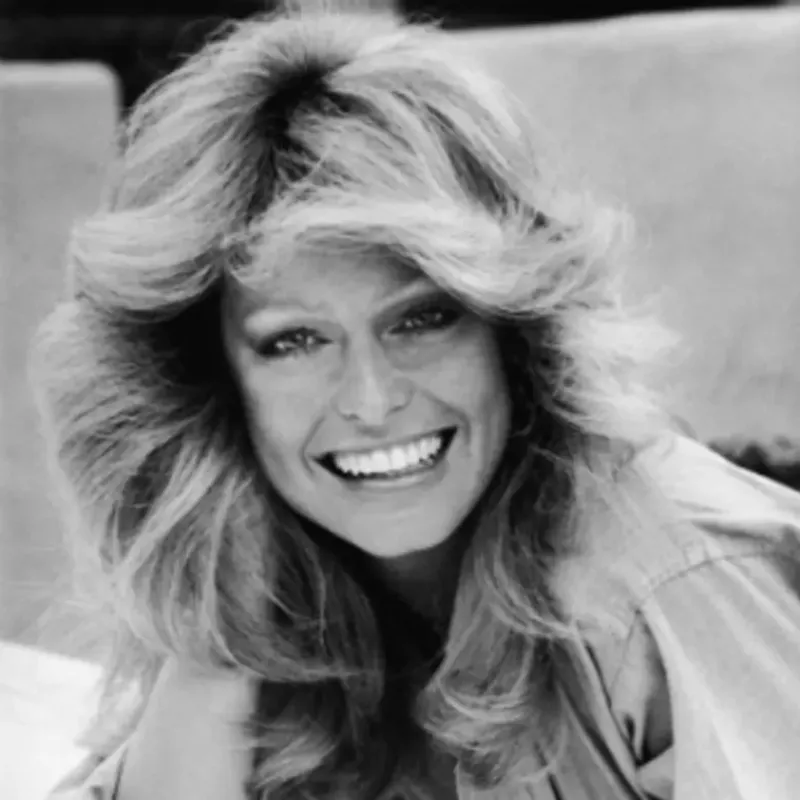 Feathered Farrah Fawcett Flip