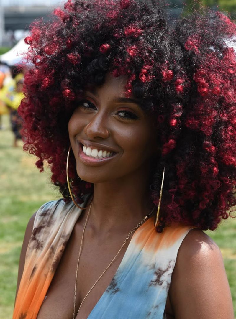 Colorful Coils: Vibrant Expression
