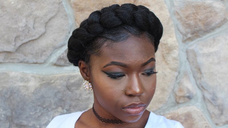 Braided Crown Styles That Slip