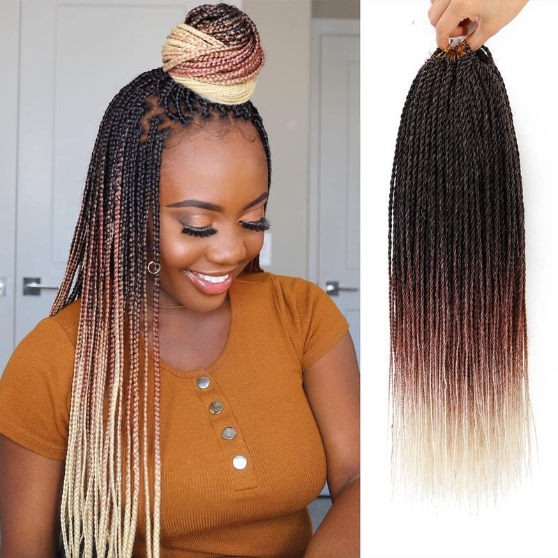 Colored Ombré Rope Twists