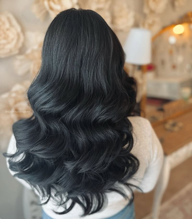 Ondas suaves com volume
