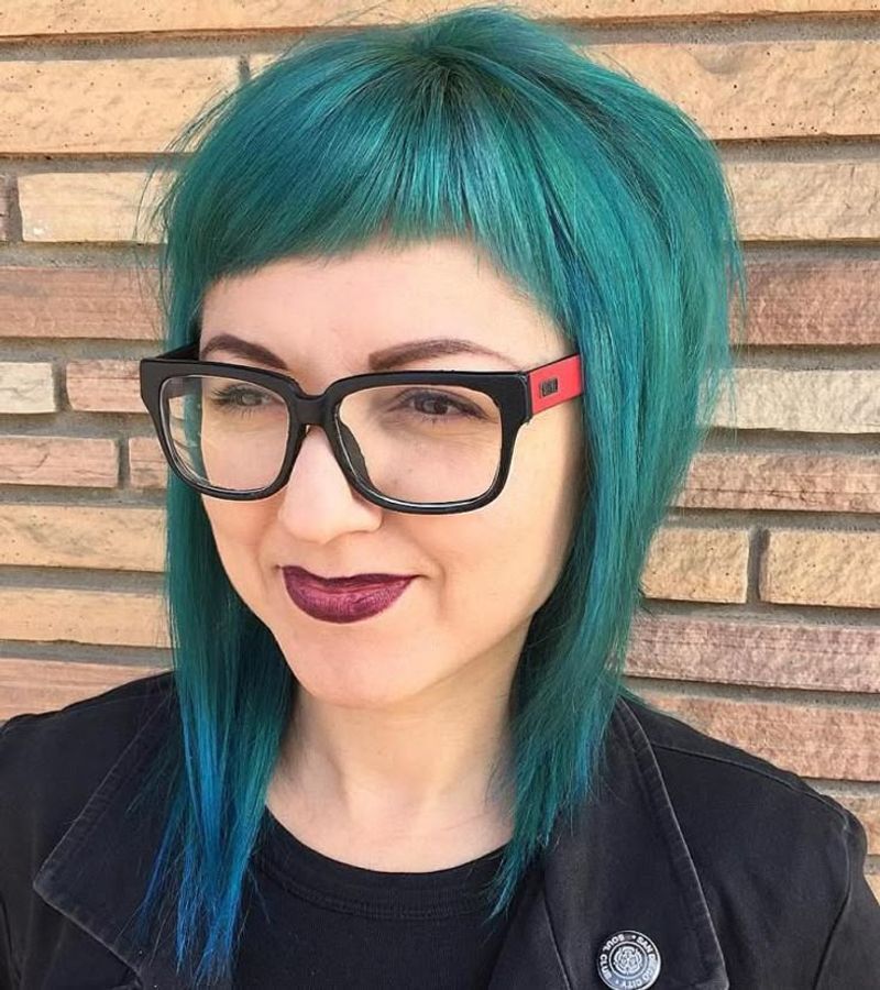 Asymmetrical Micro Bangs