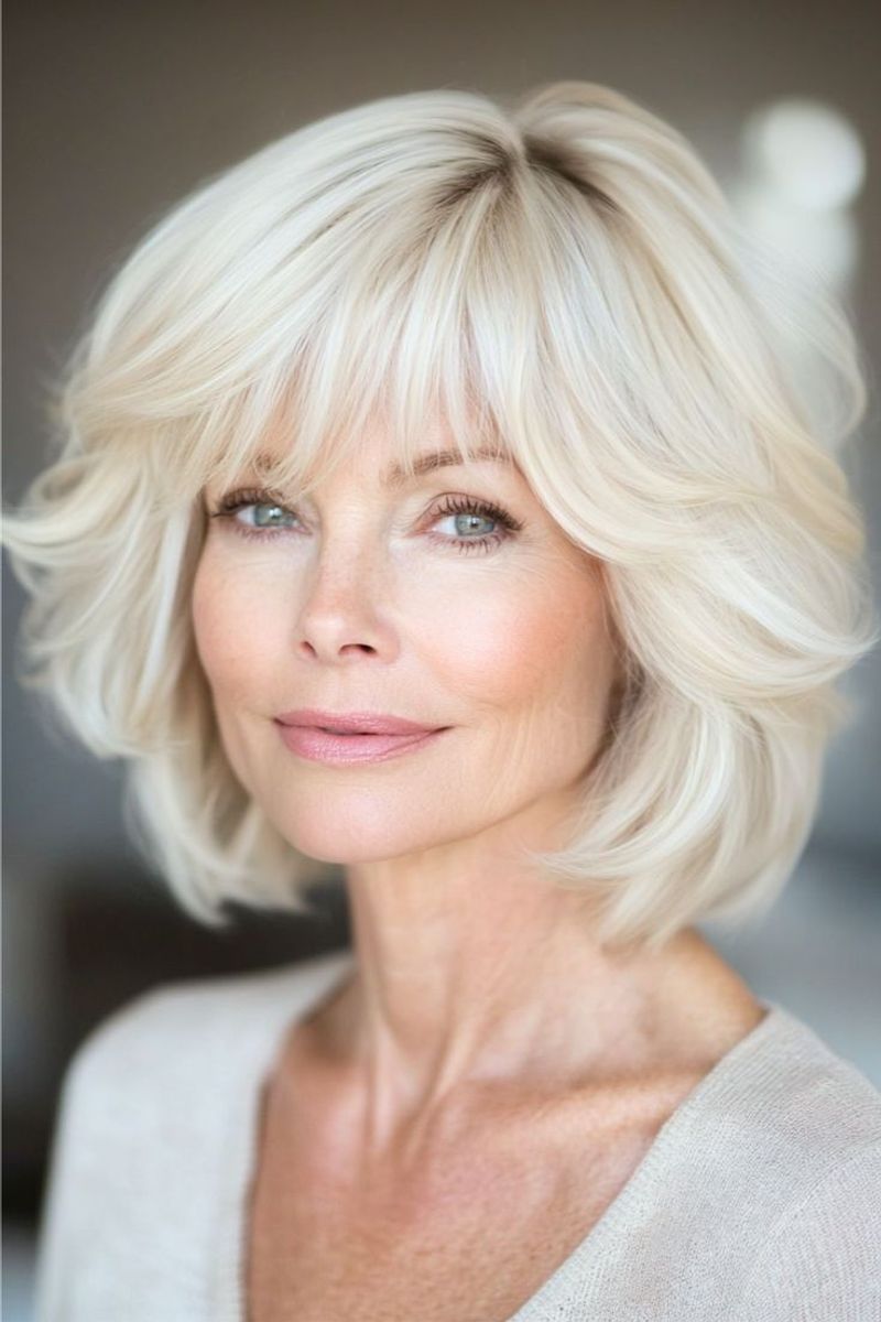 Soft Wispy Layers with Face-Framing