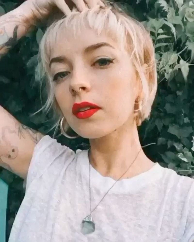 Baby Bangs Pixie