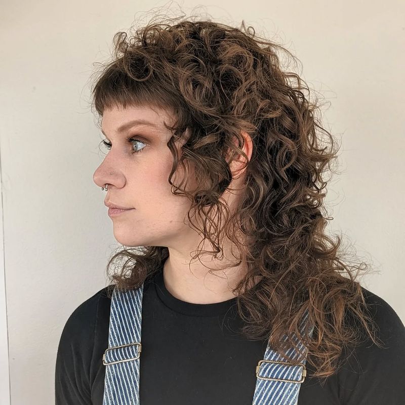 Micro Curly Fringe
