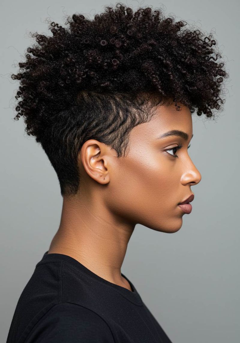 Tapered Cut with Stretched Crown