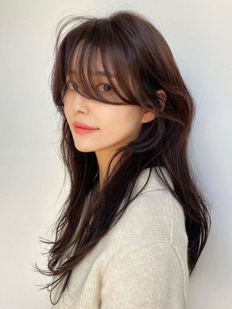 Korean See-Through Bangs