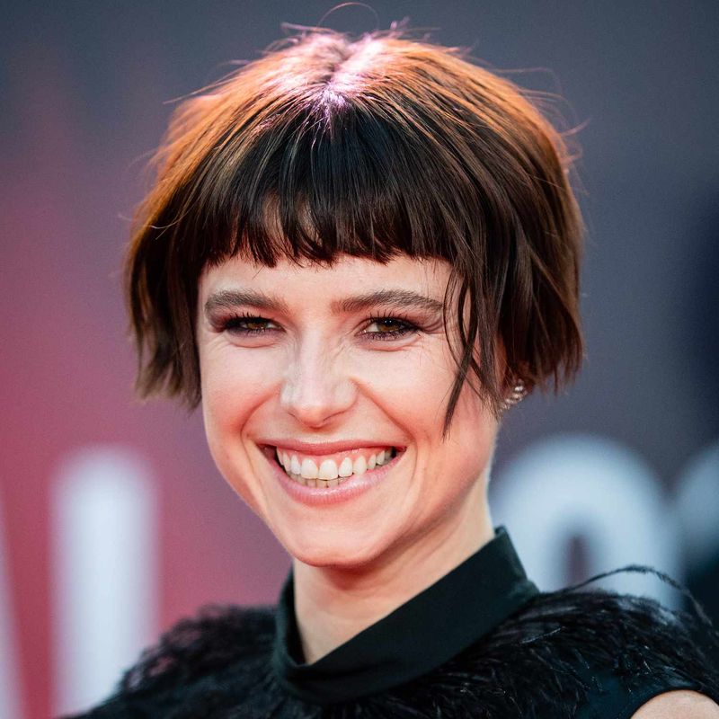 Blunt Bob with Micro-Fringe