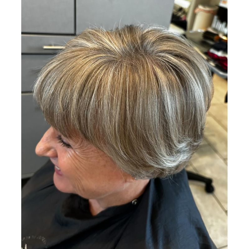 Sophisticated Pixie with Subtle Highlights
