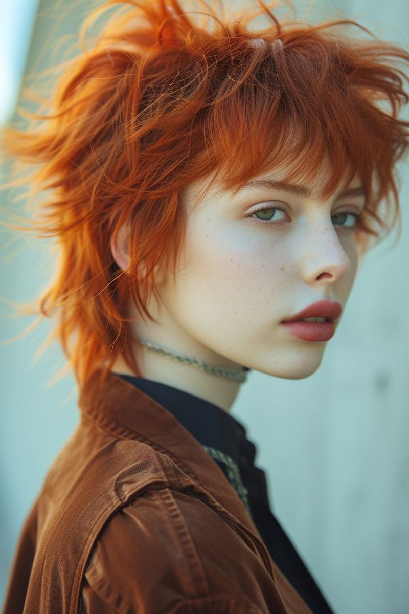 Fiery Copper Cascade