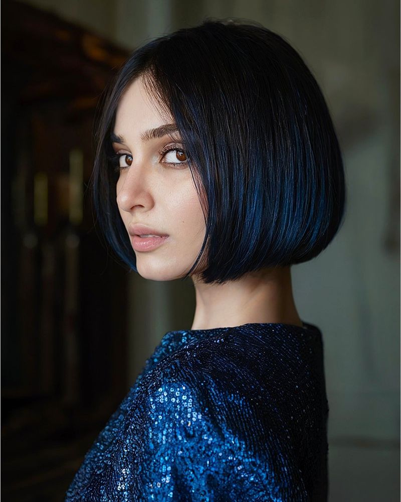 Sleek Glass Bob