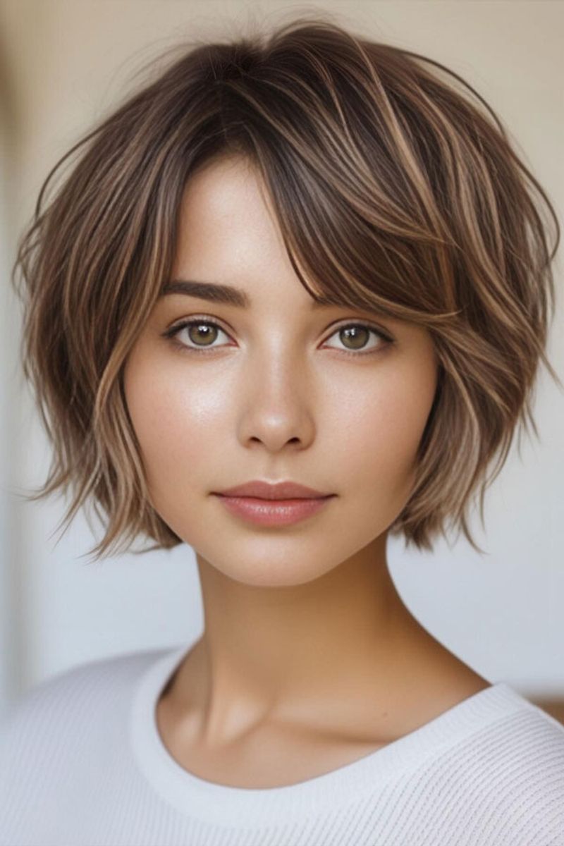 Textured Crop with Feathered Layers