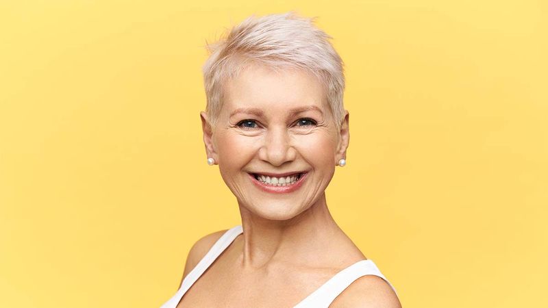 Platinum Blonde Crop