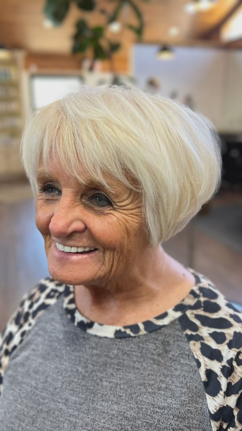 Graduated Tousled Pixie