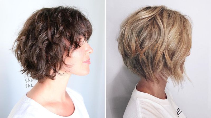 Textured Shag Wedge