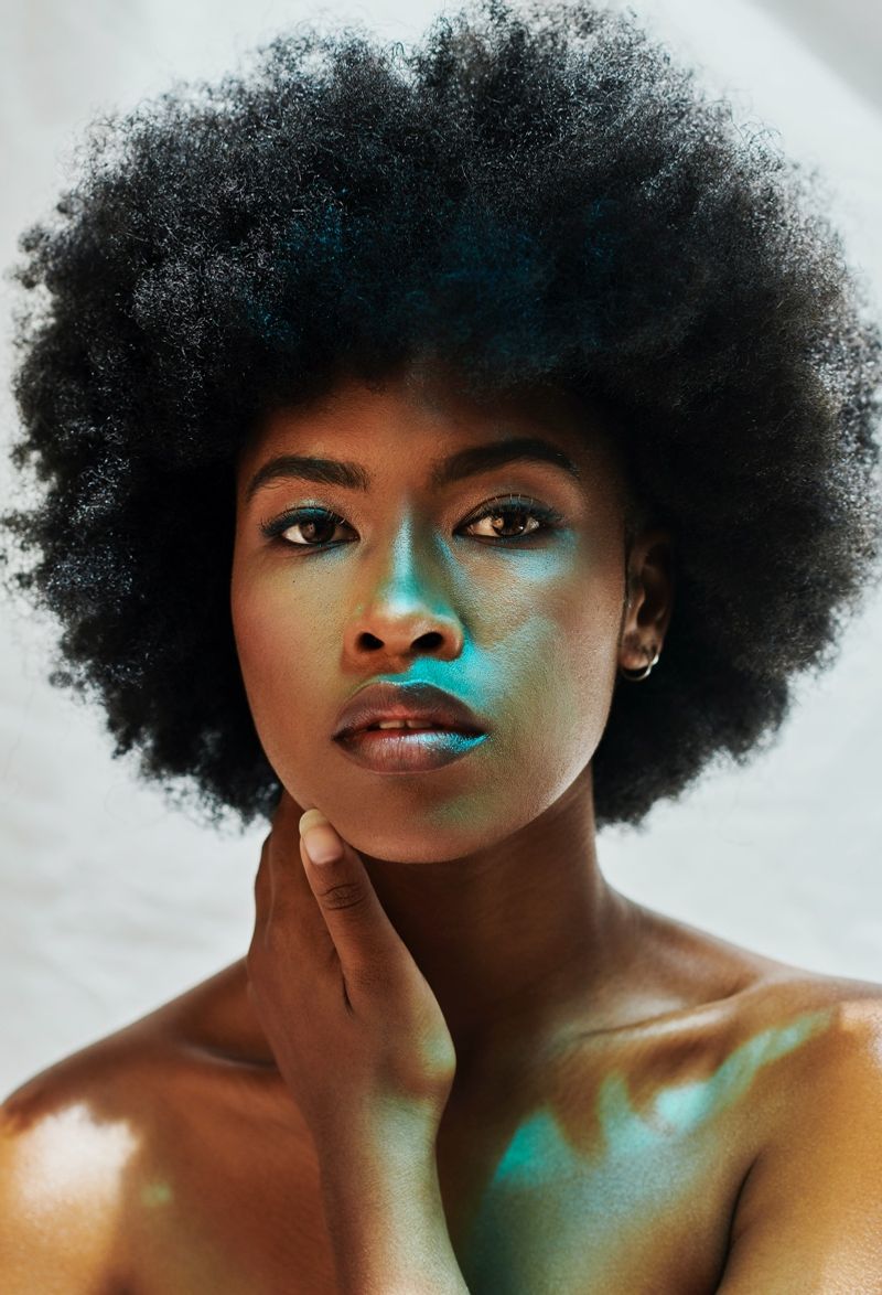 Rounded Afro Shape