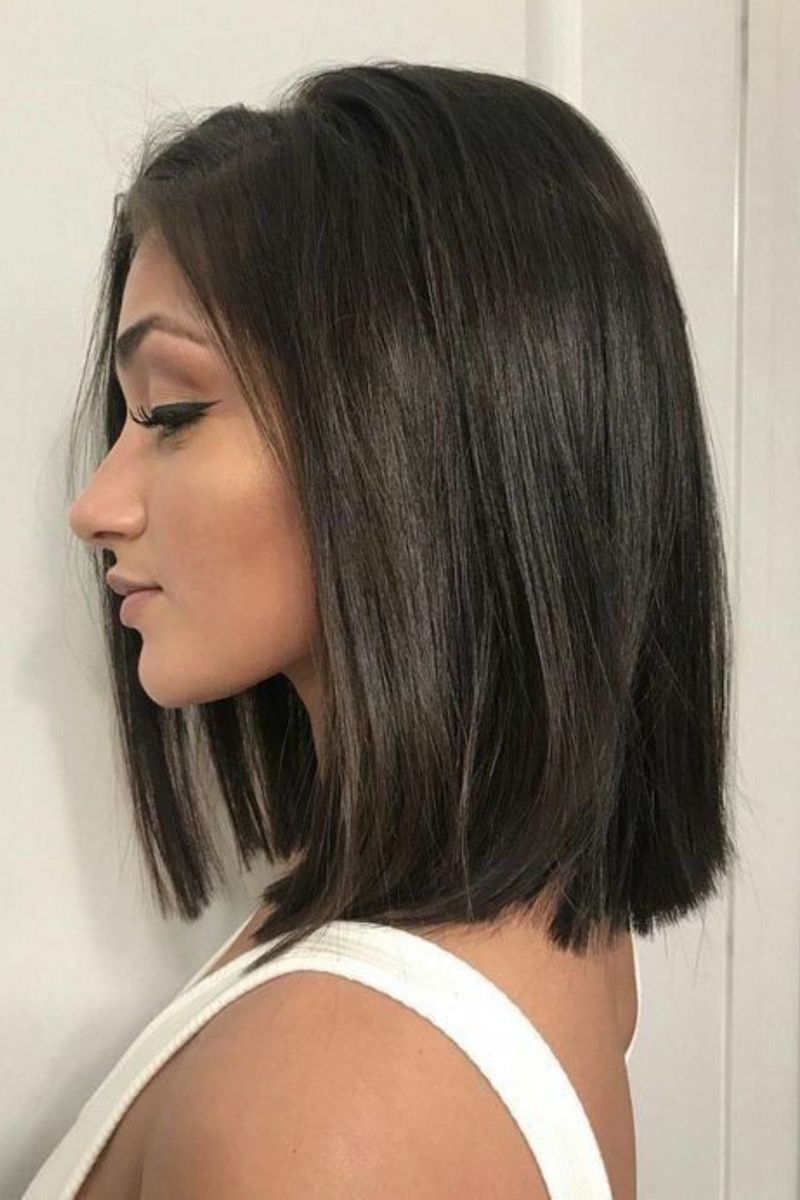 One-Length Shoulder Cut
