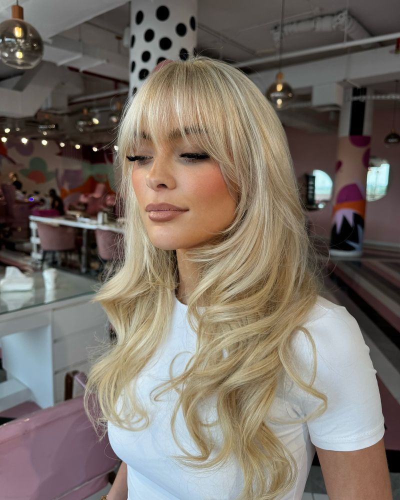 Piece-y Bardot Bangs