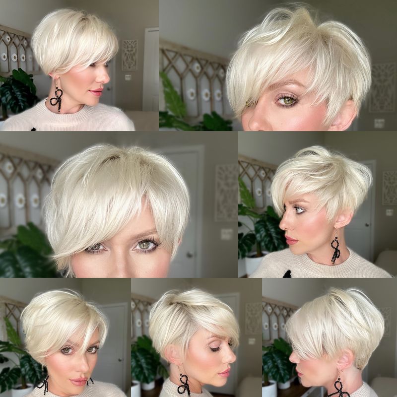 Pixie Cut with Longer Top