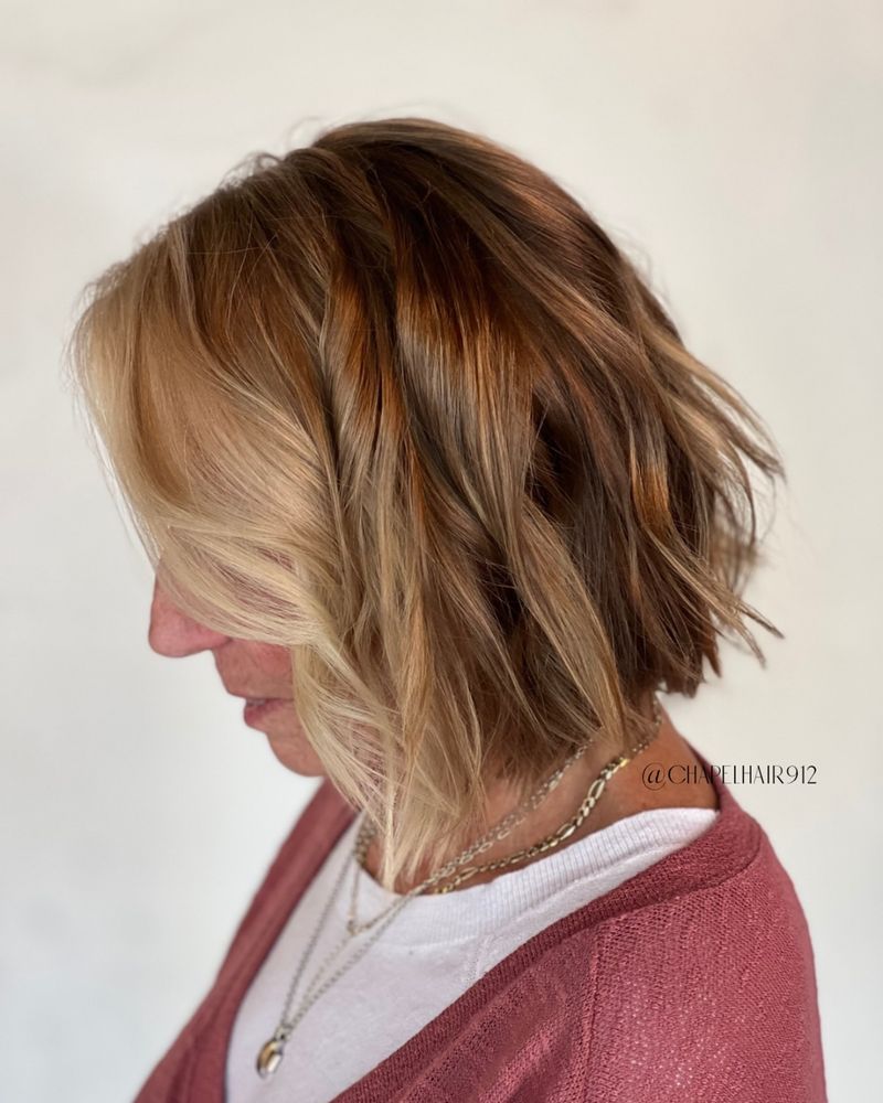 Choppy Mid-Length Cut