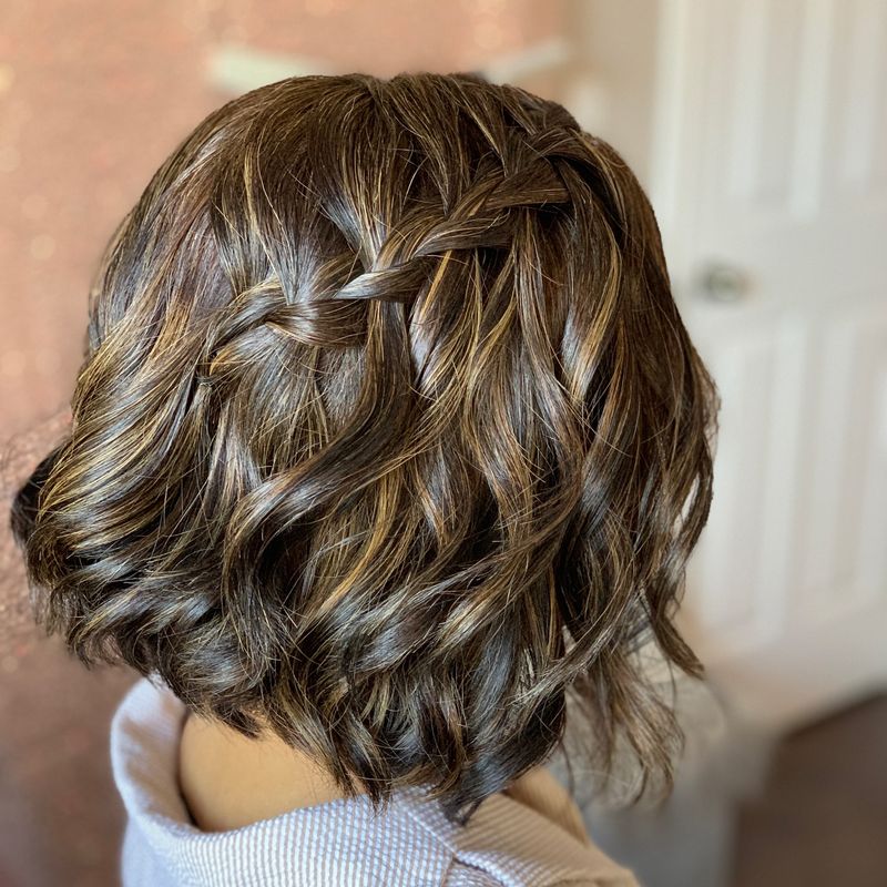 Waterfall Braid Accent