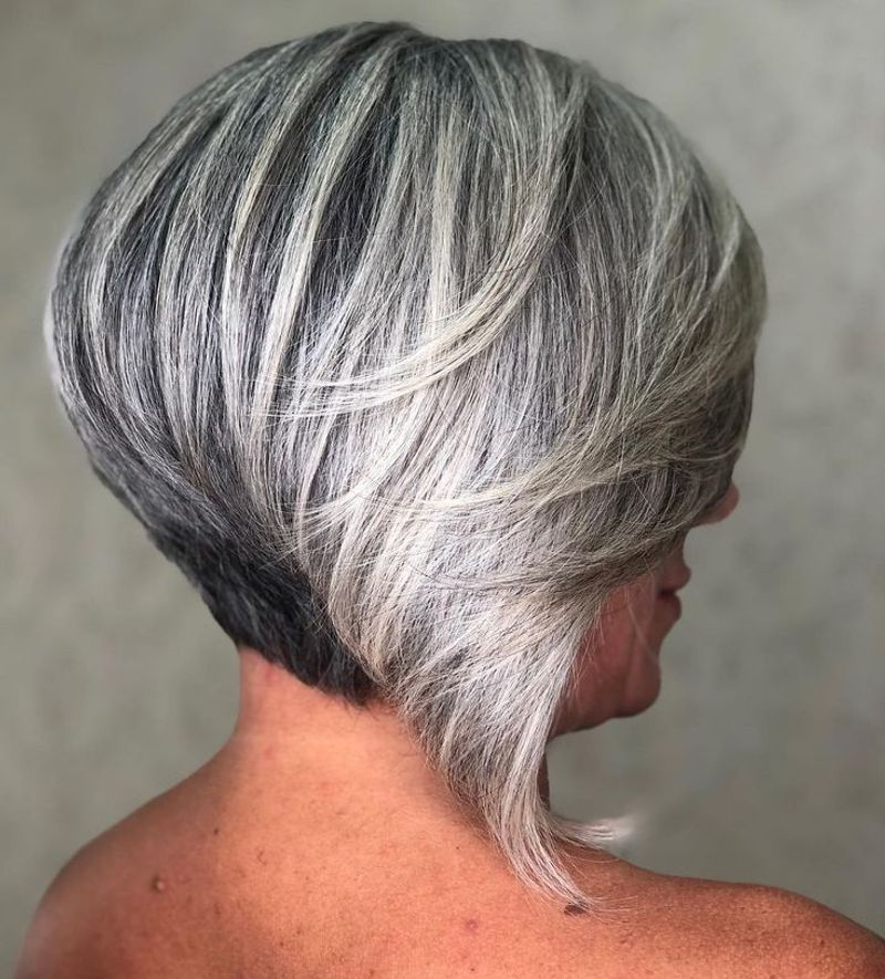 Silver Graduated Bob