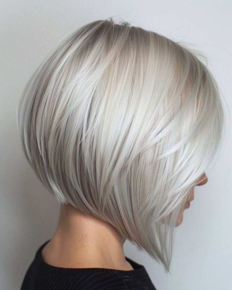 Sleek Bob with Angled Front