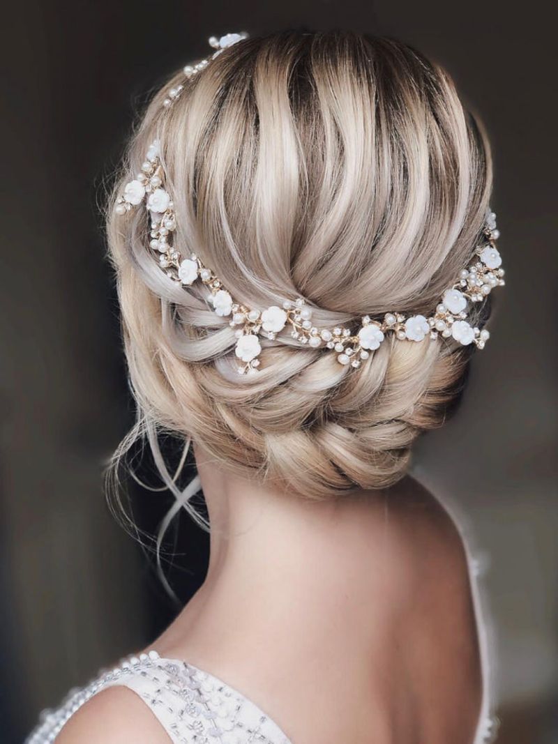 Milkmaid Braid Updo