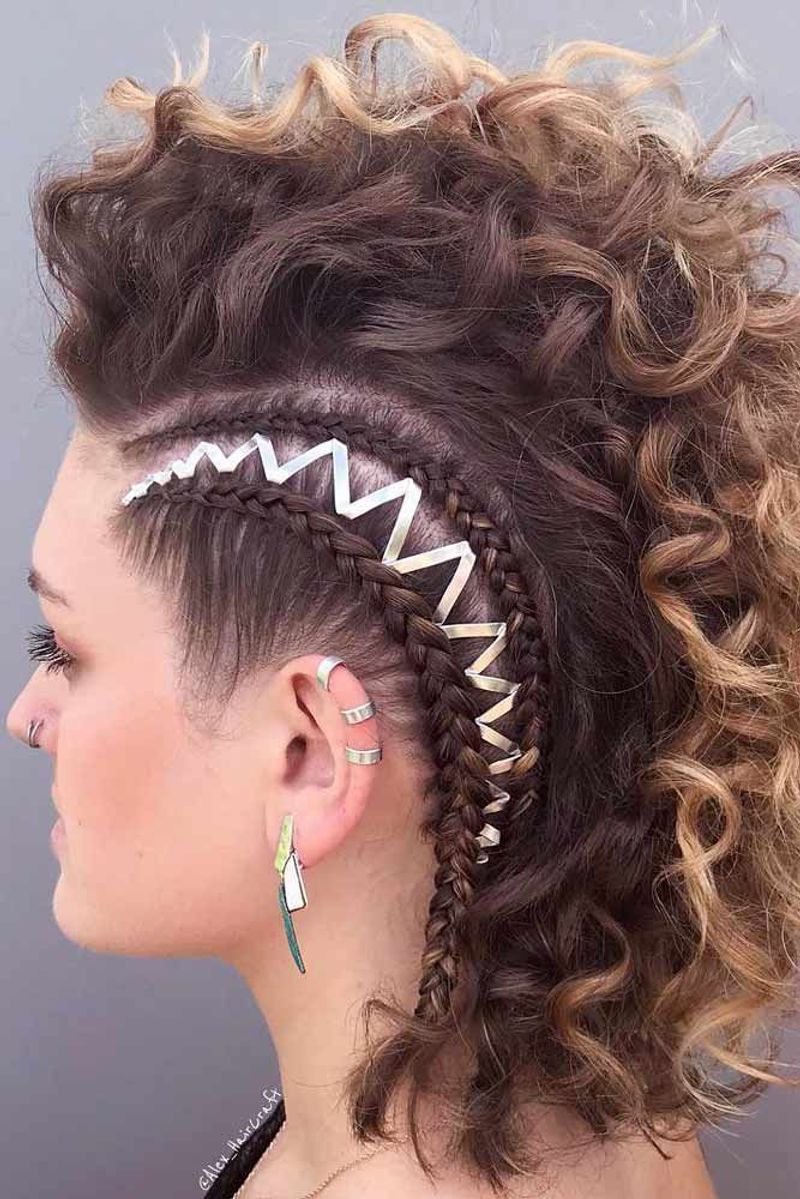 Braided Faux Hawk