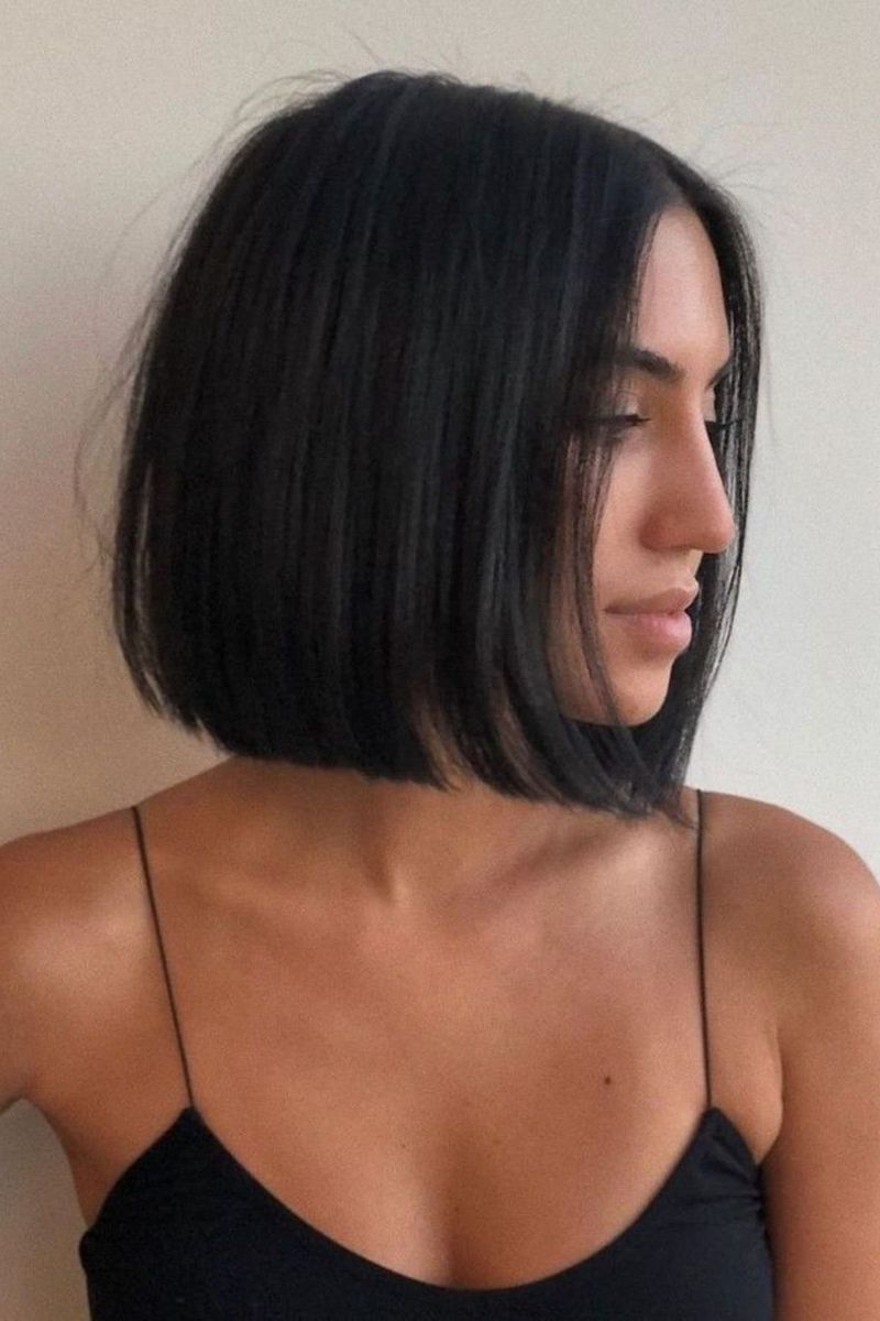 Razor-Sharp Long Bob