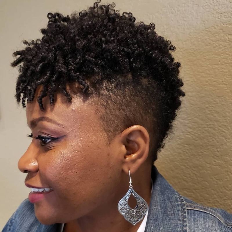 Elegant Faux Hawk