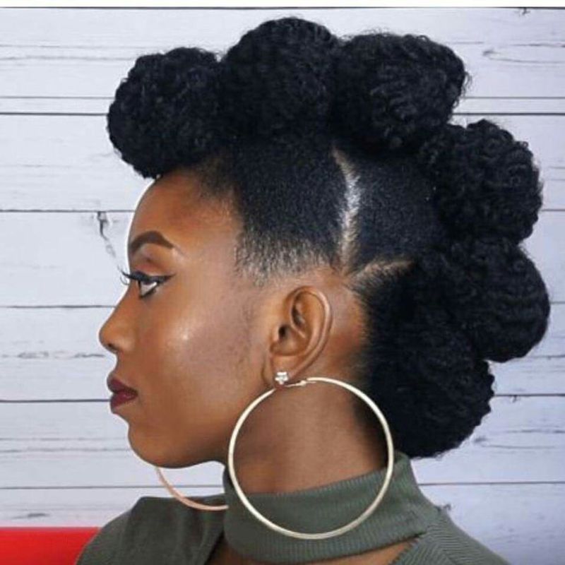 Elegant Faux Hawk