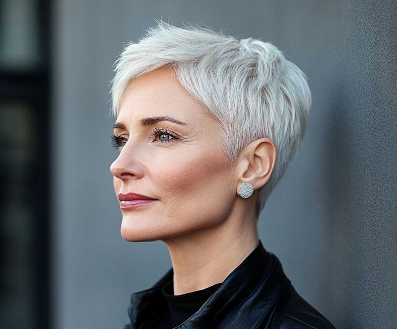 Sophisticated Textured Pixie