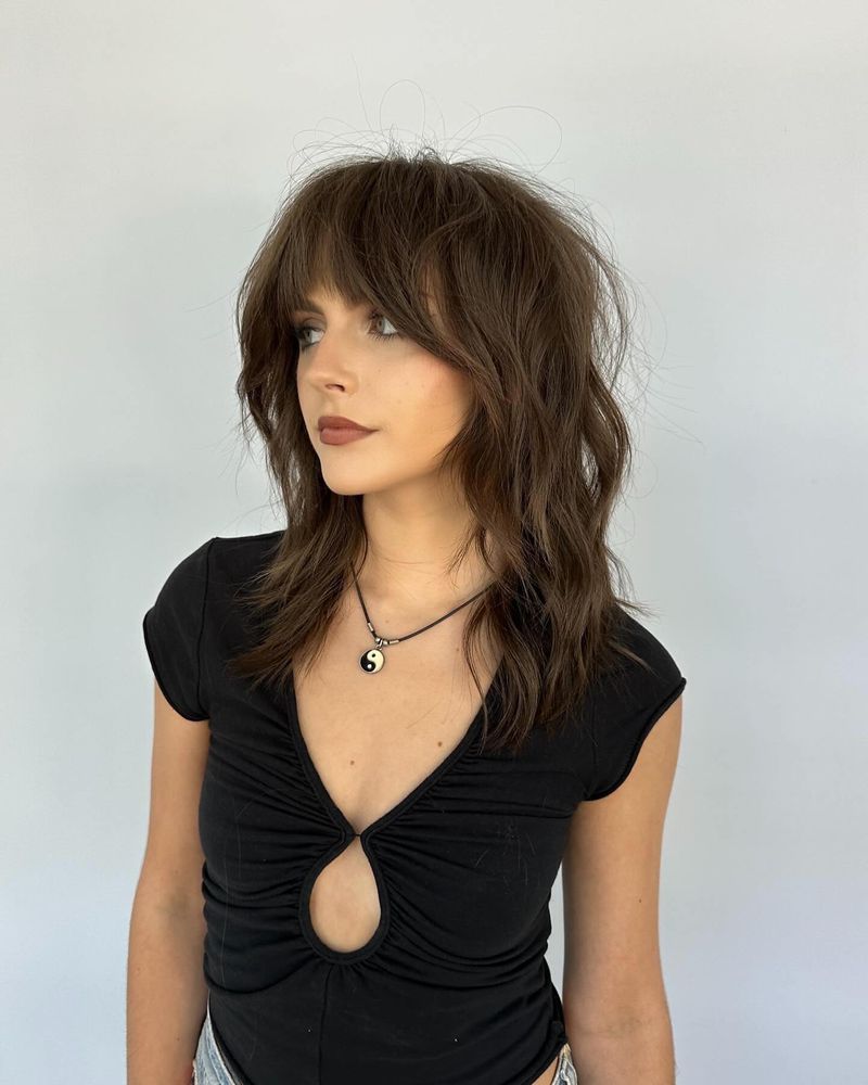 Shaggy Mid-Length Cut