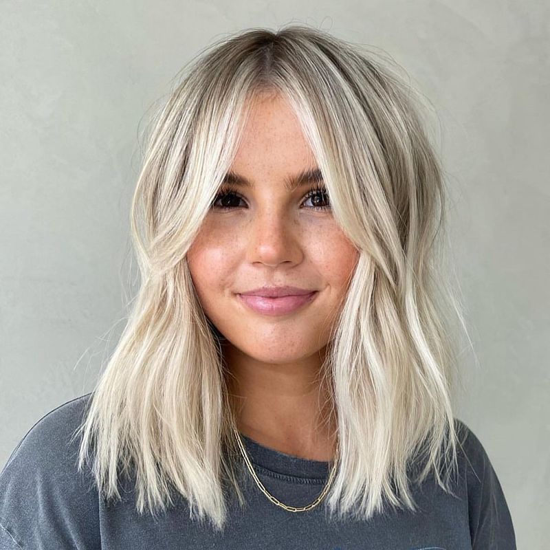 Blunt Lob with Invisible Layers