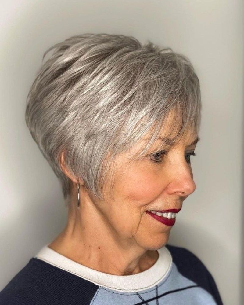 Asymmetrical Wispy Edge